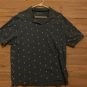 Amazon essential large blue polo